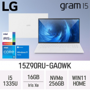 LG전자 2023 그램15 코어i5 인텔 13세대 스노우 화이트